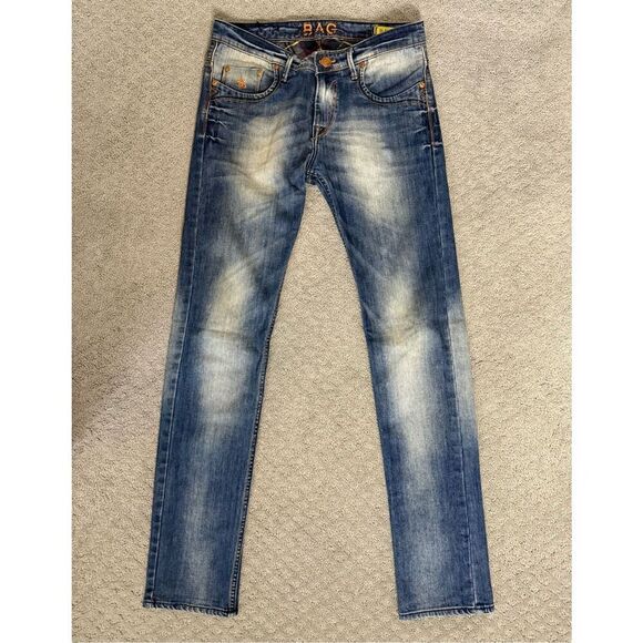 NWT Bag Brand Faded Tight Stretch Jeans size 30 - Picture 1 of 10